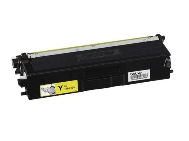 imagem de Toner Brother Tn419ybr Amarelo (8360 - 8610 - 8900 - 9570) - Tn419y