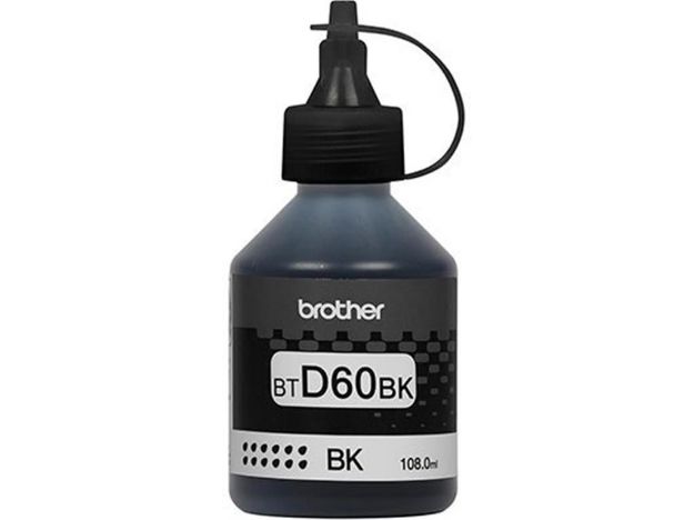imagem de Refil de Tinta Brother para Inktank Preto 108ml - Btd60bk