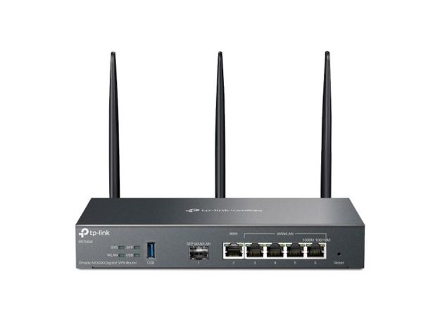 imagem de Roteador Vpn Tp-Link Wi-Fi Omada Ax3000 Gigabit - Er706w