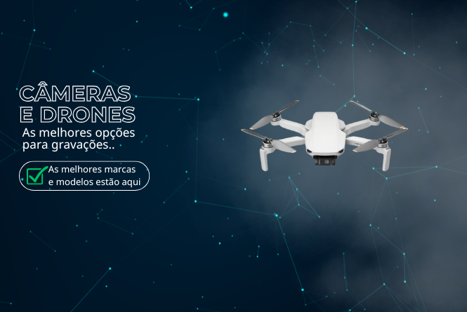Imagem de categoria CÂMERAS E DRONES