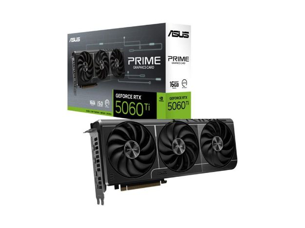 imagem de Placa de Video Asus Prime Geforce Rtx 5060 Ti 16gb Gddr7 128 Bits - Prime-Rtx5060ti-16g
