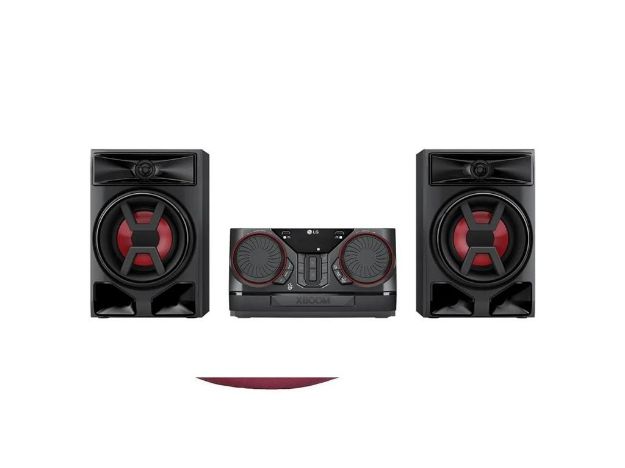 imagem de Mini System Lg Xboom Ck43n Preto Bluetooth Usb 220w - Ck43n.Abrallk