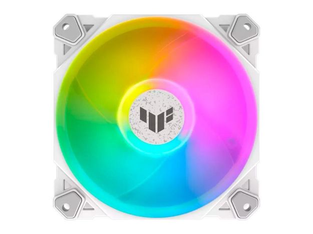 imagem de Cooler P/ Gabinete Asus Tuf Gaming Tf120 120mm Argb Branco - 90da0033-B00000