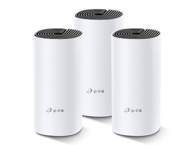 imagem de Kit 3 Roteadores Tp-Link Deco M4 Wi-Fi Mesh Dual Band Ac1200 10/100/1000mbps - Tpn0193