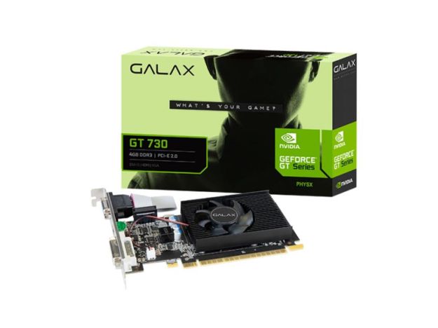 imagem de Placa de Video Galax Geforce Gt 730 4gb Ddr3 128 Bits - 73gqf8hx00hd