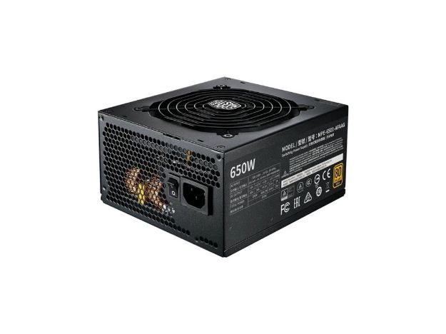 imagem de Fonte Cooler Master Mwe V2 650w 80 Plus Gold Full Modular - Mpe-6501-Afaag-Wo