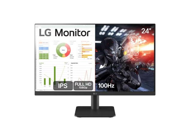 imagem de Monitor Lg 24" Led/Ips Full Hd 100hz 5ms Hdmi Vesa - 24ms500-B.Awzm