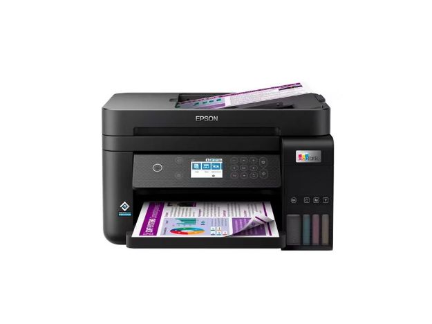 imagem de Impressora Epson Multifuncional Tanque de Tinta Colorida Wifi Bivolt - L6270 (Substituta L6171)